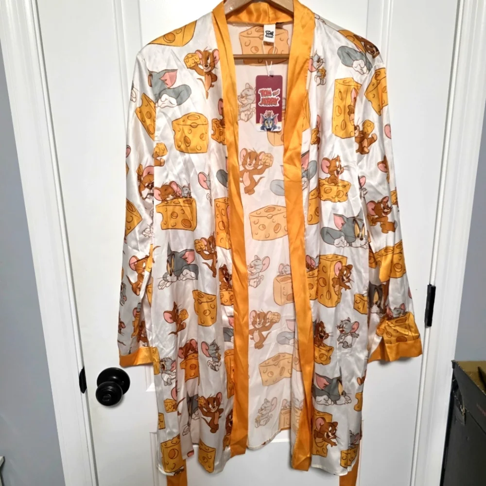 Shein Tom And Jerry Robe And Slipper Set Robe XL Slippers EU 42
